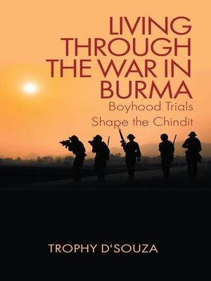 cover image of LIVING THROUGH THE WAR IN BURMA